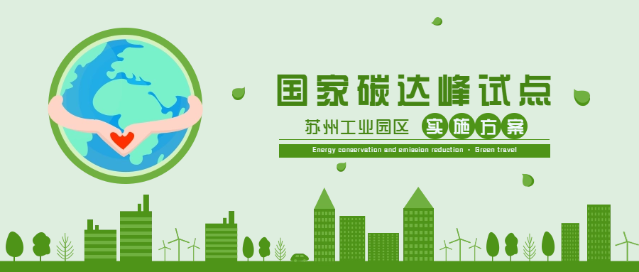 圖解：《國家碳達峰試點（蘇州工業園區）實施方案》